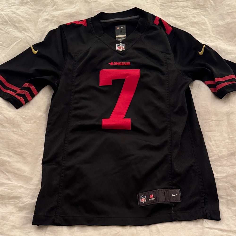 Nike 49ers Kaepernick #7 Football Jersey